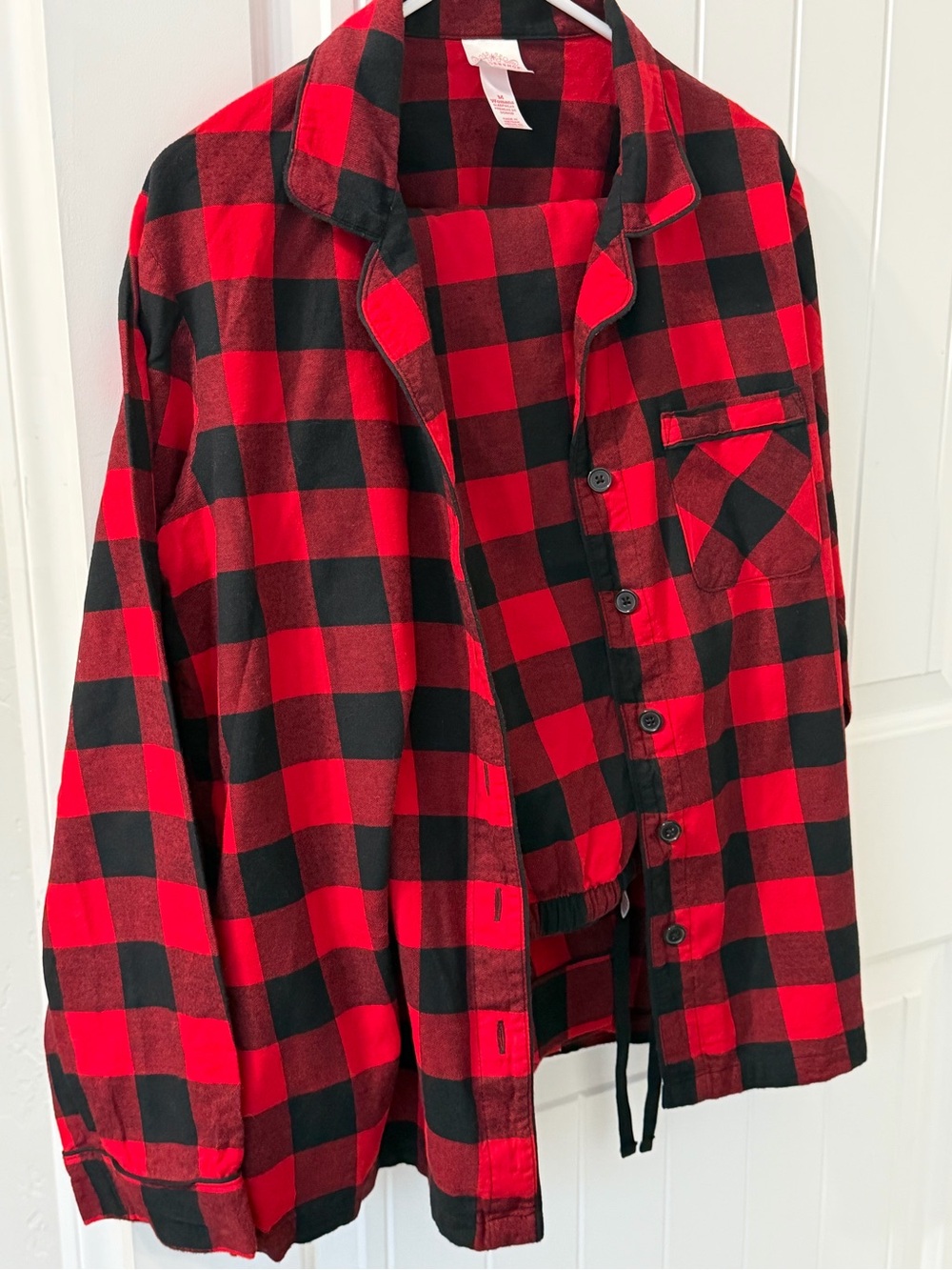 Wondershop Red and Black Plaid pajamas